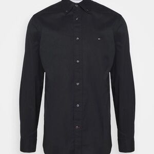Tommy Hilfiger Men's Classic Black Casual Shirt
